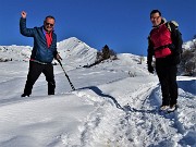 50 Sulle nevi dei Piani di Artavaggio con vista in Sodadura 